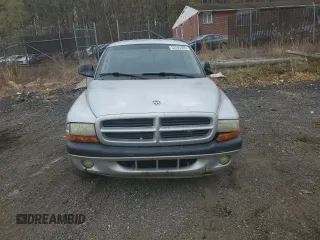 2002 Dodge Dakota Sport with VIN 1B7HL38X62S562179, listed as a Copart auction lot 52493495 with 0 mi miles and Salvage Title. Bid and sale history available at carsss.com. Image 5.
