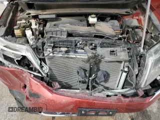2015 Nissan Pathfinder SV with VIN 5N1AR2MN9FC600501, listed as a Copart auction lot 48445715 with 51,415 mi miles and Salvage Title. Bid and sale history available at carsss.com. Image 12.
