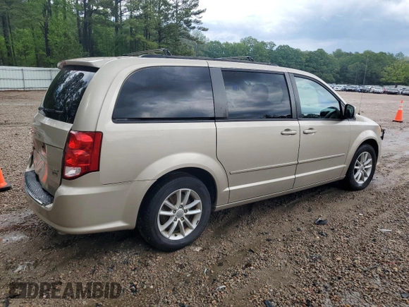 2015 Dodge Grand Caravan SXT with VIN 2C4RDGCG7FR536049, listed as a Copart auction lot 55963115 with 141,228 mi miles and Clean Title. Bid and sale history available at DreamBid. Image 3.