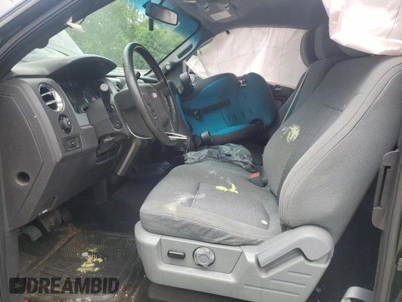 2013 Ford F-150 XL with VIN 1FTFX1EF6DFA66130, listed as a Copart auction lot 63207265 with 190,147 mi miles and Salvage title. Bid and sale history available at DreamBid. Image 7.