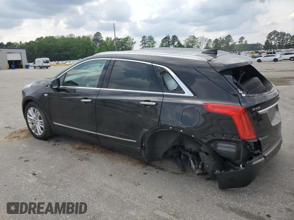 2018 Cadillac XT5 Premium Luxury FWD z VIN 1GYKNERS9JZ234513, wystawiony jako Copart lot #54105735 z przebiegiem 127 345 mil mil oraz Szkoda całkowita • Salvage title. Historia ofert i sprzedaży dostępna na DreamBid. Obrazek 2.