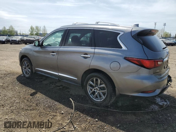 2019 Infiniti QX60 Luxe z VIN 5N1DL0MM5KC564679, wystawiony jako Copart lot #56152085 z przebiegiem 166 506 mil mil oraz Szkoda całkowita • Salvage title. Historia ofert i sprzedaży dostępna na DreamBid. Obrazek 2.