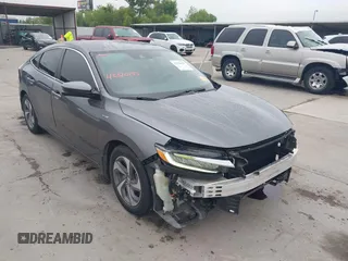 2020 Honda Insight EX z VIN 19XZE4F50LE005469, wystawiony jako IAAI lot #42370155 z przebiegiem 49 843 mil mil oraz . Historia ofert i sprzedaży dostępna na DreamBid. Obrazek 1.