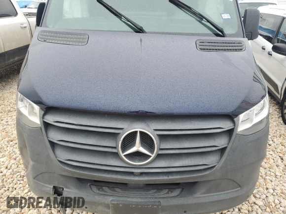 2022 Mercedes-Benz Sprinter with VIN W1Y4EDHYXNT107286, listed as a Copart auction lot 44688725 with Not Provided miles and Salvage Title. Bid and sale history available at DreamBid. Image 12.