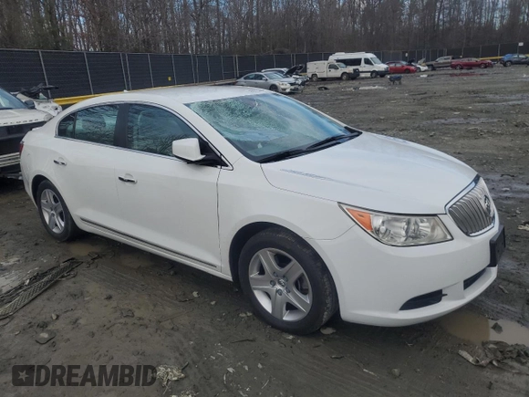 2011 Buick LaCrosse CX with VIN 1G4GA5EC2BF289048, listed as a Copart auction lot 87010444 with 216,536 mi miles and Salvage Title. Bid and sale history available at carsss.com. Image 4.