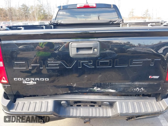 2021 Chevrolet Colorado 2WD LT with VIN 1GCGSCEN1M1111865, listed as a IAAI auction lot 41650905 with 58,389 mi miles and . Bid and sale history available at DreamBid. Image 16.
