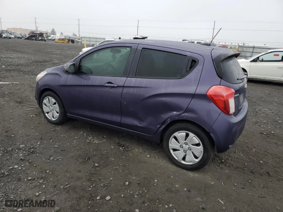 2017 Chevrolet Spark LS with VIN KL8CA6SA1HC719232, listed as a Copart auction lot 82348884 with 54,616 mi miles and Salvage Title. Bid and sale history available at carsss.com. Image 2.
