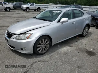 2008 Lexus IS 250 with VIN JTHCK262885022028, listed as a Copart auction lot 62942335 with 228,493 mi miles and Salvage title. Bid and sale history available at DreamBid. Image 1.