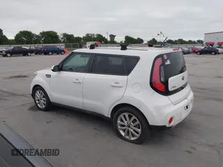 2018 Kia Soul + with VIN KNDJP3A53J7898937, listed as a IAAI auction lot 42032201 with 107,750 mi miles. Bid and sale history available at carsss.com. Image 14.