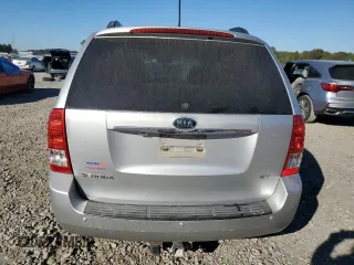 2012 Kia Sedona EX with VIN KNDMH4C70C6487793, listed as a Copart auction lot 76566304 with 286,616 mi miles and Salvage Title. Bid and sale history available at carsss.com. Image 6.