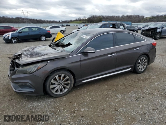 2015 Hyundai Sonata Limited with VIN 5NPE34AF6FH248899, listed as a Copart auction lot 44242305 with Not Provided miles and Non Repairable. Bid and sale history available at carsss.com. Image 1.