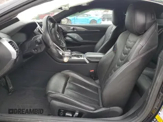 2023 BMW 8 Series 840i with VIN WBAAE4C03PCM06630, listed as a Copart auction lot 46220785 with 0 mi miles and Salvage Title. Bid and sale history available at carsss.com. Image 7.