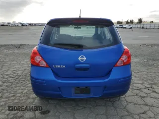2009 Nissan Versa S with VIN 3N1BC13E19L414565, listed as a Copart auction lot 54275475 with 105,257 mi miles and Salvage Title. Bid and sale history available at DreamBid. Image 6.