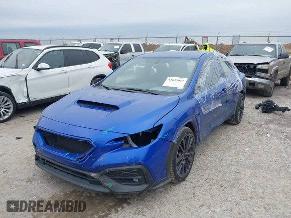 2022 Subaru WRX Premium with VIN JF1VBAF67N9012995, listed as a IAAI auction lot 41633017 with 40,264 mi miles. Bid and sale history available at carsss.com. Image 20.