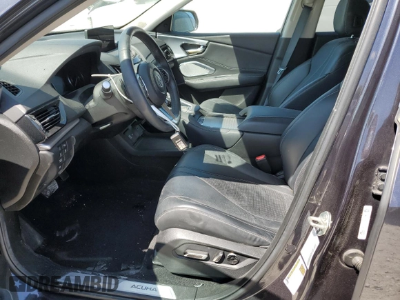2020 Acura RDX w/Technology Pkg with VIN 5J8TC1H52LL003741, listed as a Copart auction lot 47876493 with 50,998 mi miles. Bid and sale history available at carsss.com. Image 7.