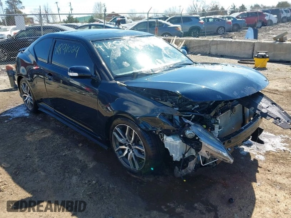 2016 Scion tC with VIN JTKJF5C71GJ020893, listed as a IAAI auction lot 41891029 with 76,341 mi miles. Bid and sale history available at carsss.com. Image 1.