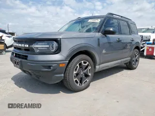 2021 Ford Bronco Sport Outer Banks with VIN 3FMCR9C66MRA75102, listed as a Copart auction lot 61846475 with 99,231 mi miles and Clean title. Bid and sale history available at DreamBid. Image 1.