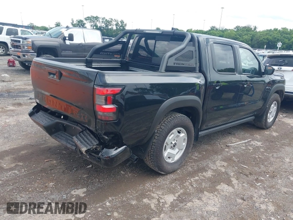 2024 Nissan Frontier SV with VIN 1N6ED1EK2RN627094, listed as a IAAI auction lot 42308056 with 5,692 mi miles and . Bid and sale history available at DreamBid. Image 4.