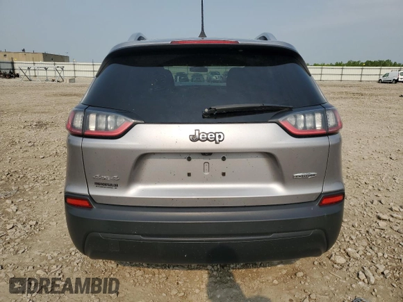 2019 Jeep Cherokee Latitude with VIN 1C4PJMCBXKD274141, listed as a Copart auction lot 58926845 with 166,566 mi miles and Non repairable. Bid and sale history available at DreamBid. Image 6.