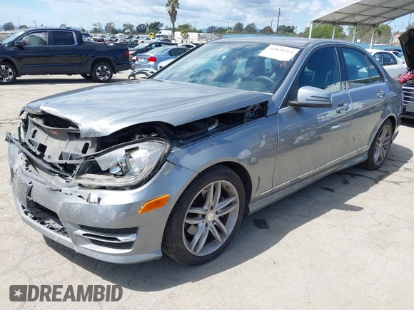 2014 Mercedes-Benz C-Class C 250 Sport with VIN WDDGF4HB3EG201759, listed as a IAAI auction lot 41828314 with 111,161 mi miles. Bid and sale history available at carsss.com. Image 17.