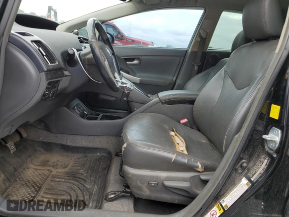 2011 Toyota Prius I with VIN JTDKN3DU9B0263244, listed as a Copart auction lot 54960925 with 189,210 mi miles and Clean Title. Bid and sale history available at carsss.com. Image 7.