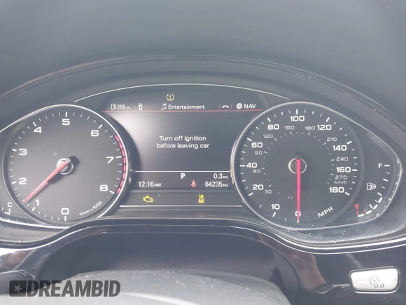 2013 Audi A8 3.0L с VIN WAURGAFD8DN012938, выставлен на аукционе IAAI как лот 42334901 с пробегом 64 235 миль миль и . История ставок и продаж доступна на DreamBid. Изображение 7.