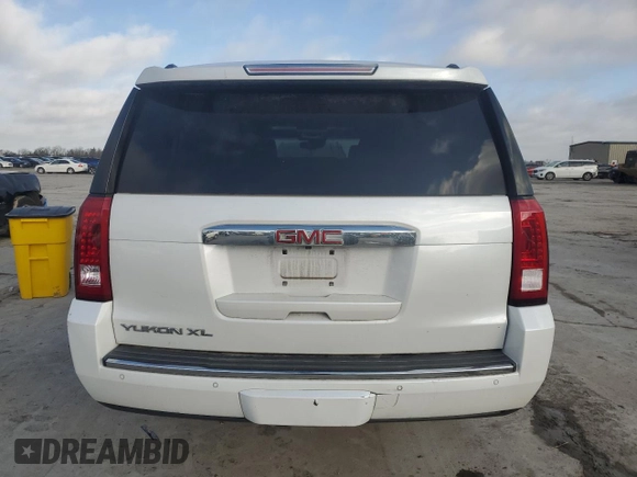 2016 GMC Yukon XL Denali with VIN 1GKS2HKJXGR220635, listed as a Copart auction lot 48920655 with 113,924 mi miles and Salvage Title. Bid and sale history available at DreamBid. Image 6.