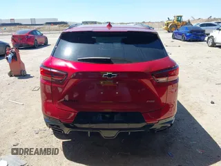 2024 Chevrolet Blazer RS with VIN 3GNKBERS4RS126640, listed as a IAAI auction lot 42227636 with 31,951 mi miles and . Bid and sale history available at DreamBid. Image 16.