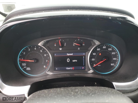2020 Chevrolet Traverse LT Leather with VIN 1GNEVHKW2LJ190106, listed as a Copart auction lot 48303945 with 156,412 mi miles and Salvage Title. Bid and sale history available at carsss.com. Image 9.
