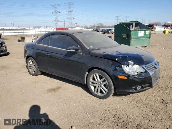 2009 Volkswagen Eos Lux с VIN WVWFA71F99V011940, выставлен на аукционе Copart как лот 48558885 с пробегом 75 242 миль миль и Списание • Salvage title. История ставок и продаж доступна на DreamBid. Изображение 4.