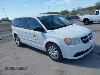 2014 Dodge Grand Caravan American Value with VIN 2C4RDGBG8ER140342, listed as a IAAI auction lot 42198306 with 135,564 mi miles and . Bid and sale history available at DreamBid. Image 1.
