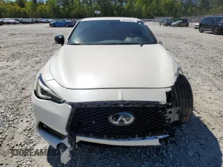 2022 Infiniti Q60 Red Sport 400 with VIN JN1FV7LL5NM680572, listed as a Copart auction lot 49444544 with 36,374 mi miles and Salvage title. Bid and sale history available at DreamBid. Image 5.