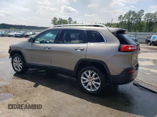2016 Jeep Cherokee Limited with VIN 1C4PJMDS4GW363942, listed as a Copart auction lot 52027945 with 125,113 mi miles and Salvage Title. Bid and sale history available at DreamBid. Image 2.