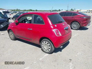 2012 FIAT 500 Pop with VIN 3C3CFFAR4CT310952, listed as a IAAI auction lot 41848520 with 93,518 mi miles. Bid and sale history available at carsss.com. Image 3.