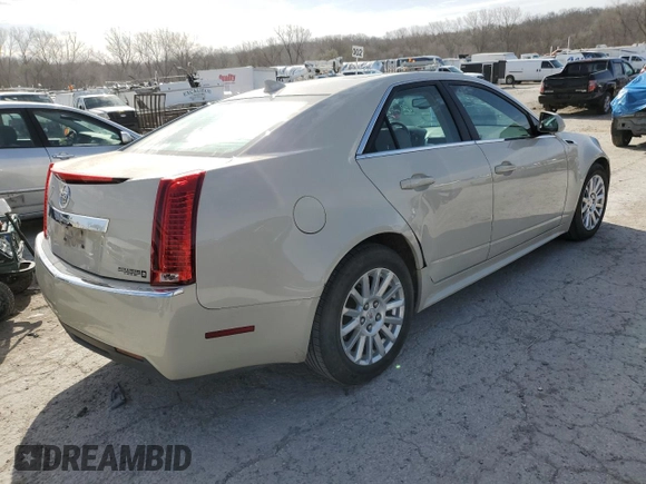 2011 Cadillac CTS Sedan Luxury with VIN 1G6DG5EY1B0103054, listed as a Copart auction lot 49472185 with 114,489 mi miles and Salvage Title. Bid and sale history available at carsss.com. Image 3.