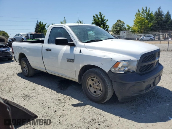 2017 Ram 1500 Tradesman with VIN 3C6JR6DG3HG622322, listed as a Copart auction lot 66695445 with 79,372 mi miles and Clean title. Bid and sale history available at DreamBid. Image 4.