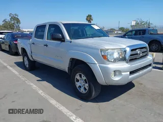 2010 Toyota Tacoma PreRunner with VIN 3TMJU4GN8AM092555, listed as a IAAI auction lot 42507521 with 298,223 mi miles and . Bid and sale history available at DreamBid. Image 1.