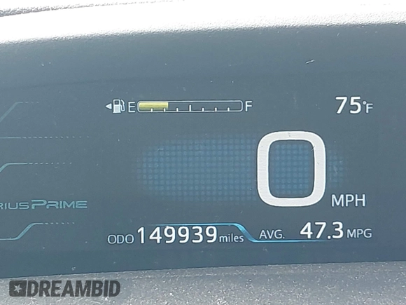 2017 Toyota Prius Plus z VIN JTDKARFPXH3057525, wystawiony jako IAAI lot #42356340 z przebiegiem 149 939 mil mil oraz . Historia ofert i sprzedaży dostępna na DreamBid. Obrazek 16.