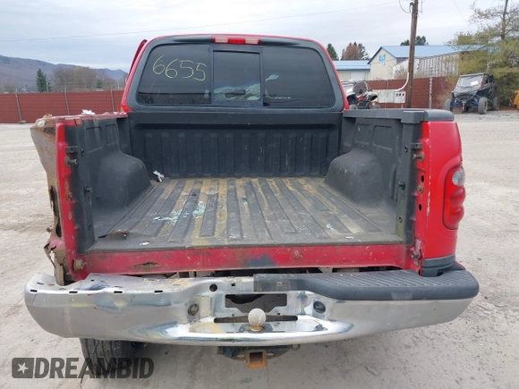 2002 Ford F-150 XLT with VIN 1FTRW08652KE36655, listed as a IAAI auction lot 41908256 with 1 mi miles. Bid and sale history available at carsss.com. Image 17.