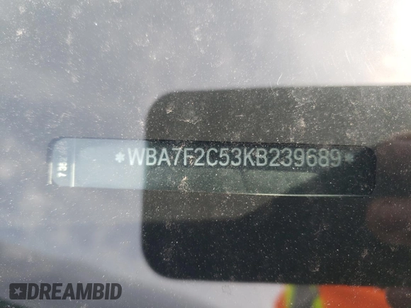 2019 BMW 7 Series 750i xDrive с VIN WBA7F2C53KB239689, выставлен на аукционе Copart как лот 55493754 с пробегом Не указан миль и . История ставок и продаж доступна на DreamBid. Изображение 12.