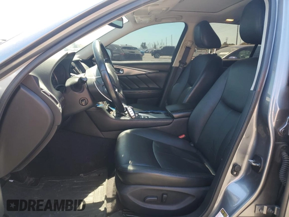 2017 Infiniti Q50 2.0t Premium with VIN JN1CV7AR2HM682617, listed as a Copart auction lot 49390875 with 152,586 mi miles and Salvage Title. Bid and sale history available at carsss.com. Image 7.