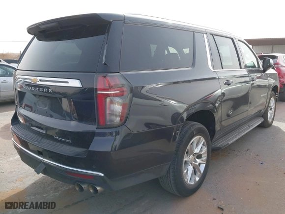 2023 Chevrolet Suburban Premier with VIN 1GNSCFKD2PR520037, listed as a IAAI auction lot 41745388 with 44,143 mi miles. Bid and sale history available at carsss.com. Image 16.
