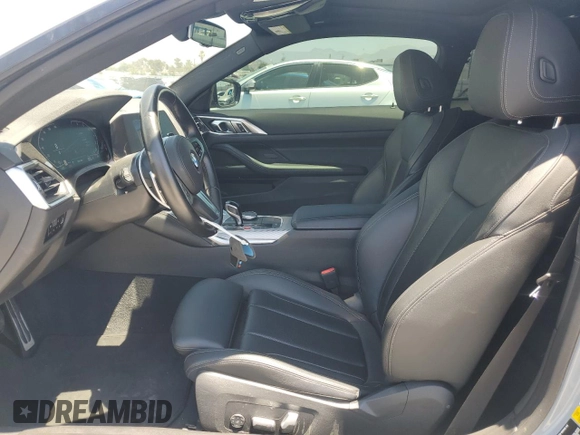 2022 BMW 4 Series 430i with VIN WBA53AP03NCJ59994, listed as a Copart auction lot 63267865 with 33,328 mi miles and Salvage title. Bid and sale history available at DreamBid. Image 7.