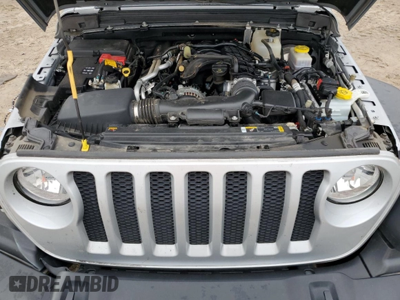 2022 Jeep Wrangler Unlimited Sport S with VIN 1C4HJXDG5NW239967, listed as a Copart auction lot 42630375 with 65,568 mi miles and Salvage Title. Bid and sale history available at carsss.com. Image 12.