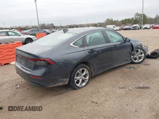 2023 Honda Accord LX with VIN 1HGCY1F22PA010085, listed as a IAAI auction lot 41675755 with Not Provided miles and . Bid and sale history available at carsss.com. Image 4.