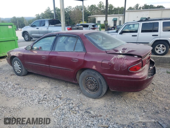 2003 Buick Century Custom with VIN 2G4WS52JX31170877, listed as a Copart auction lot 68933764 with 167,448 mi miles and Salvage Title. Bid and sale history available at carsss.com. Image 2.