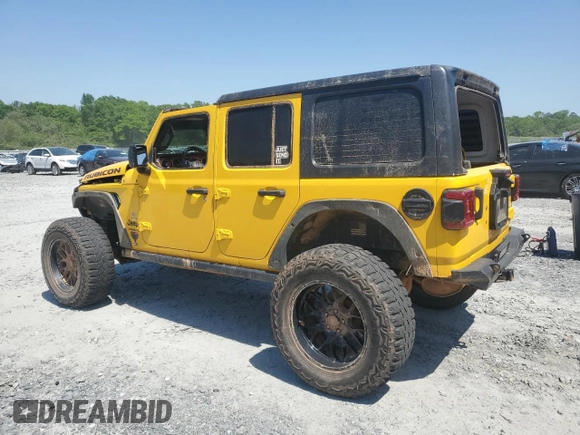 2021 Jeep Wrangler Unlimited Rubicon z VIN 1C4HJXFG3MW620194, wystawiony jako Copart lot #51576865 z przebiegiem 67 502 mil mil oraz Szkoda całkowita • Salvage title. Historia ofert i sprzedaży dostępna na DreamBid. Obrazek 2.