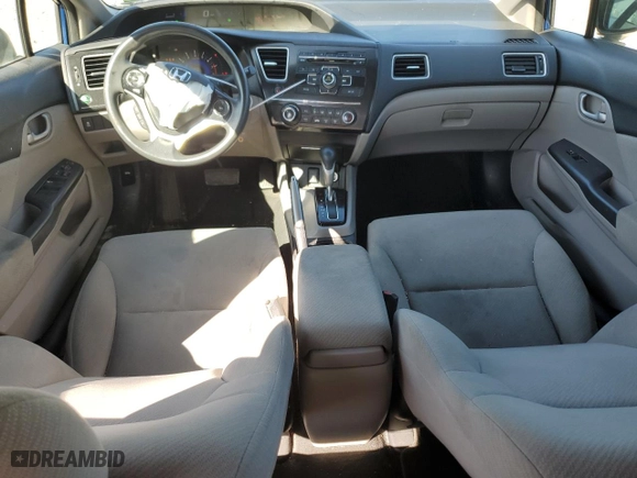 2013 Honda Civic Sdn LX with VIN 19XFB2F51DE241405, listed as a Copart auction lot 48549635 with 122,526 mi miles and Salvage Title. Bid and sale history available at carsss.com. Image 8.