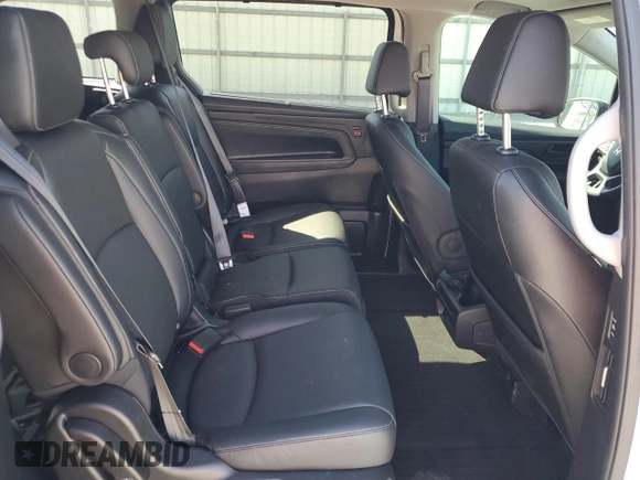 2024 Honda Odyssey EX-L with VIN 5FNRL6H66RB069509, listed as a Copart auction lot 47198505 with 3,341 mi miles and Salvage Title. Bid and sale history available at DreamBid. Image 11.