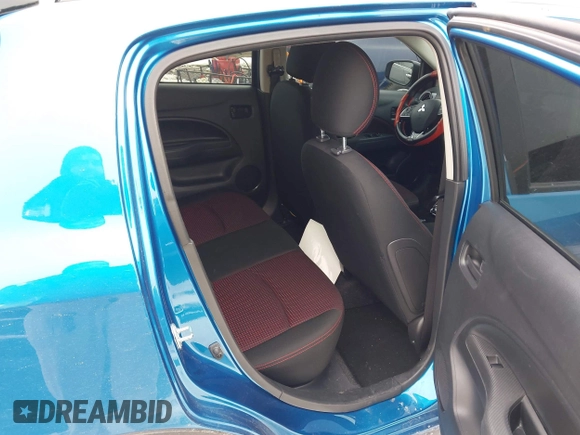 2023 Mitsubishi Mirage Black Edition with VIN ML32AWHJ6PH002758, listed as a IAAI auction lot 41499694 with 47,331 mi miles and . Bid and sale history available at DreamBid. Image 8.